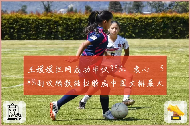 王媛媛拦网成功率仅35%，袁心玥58%副攻线数据拉胯成中国女排最大短板